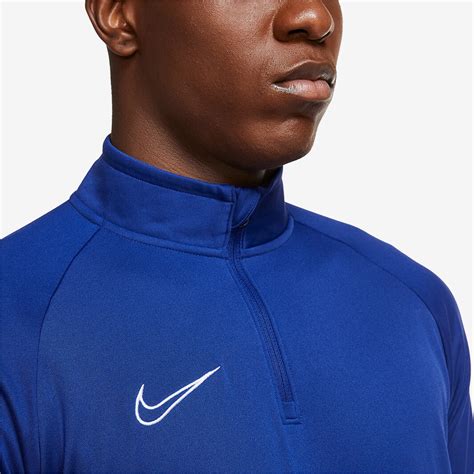 nike dry academy drill top blauw comb|Nike Dri.